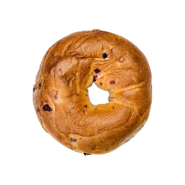 image of a blueberry bagel